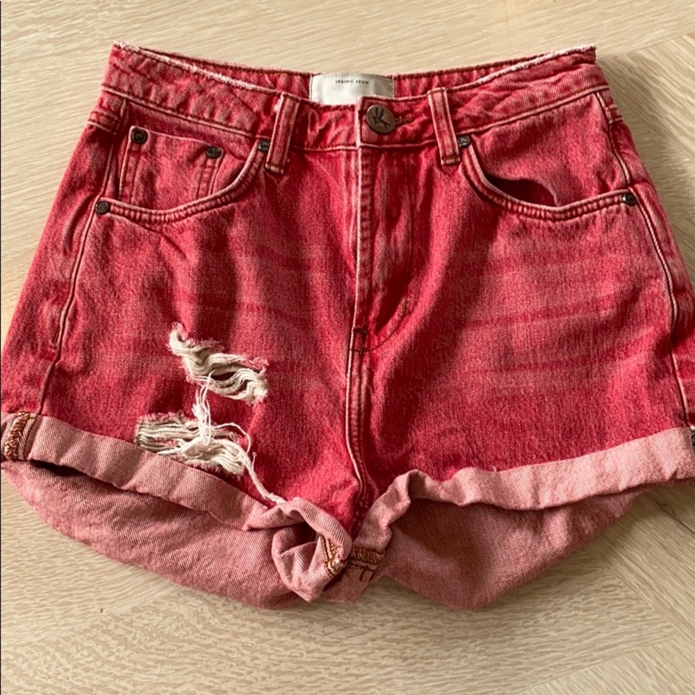 Pink One Teaspoon High Waisted Bandits
